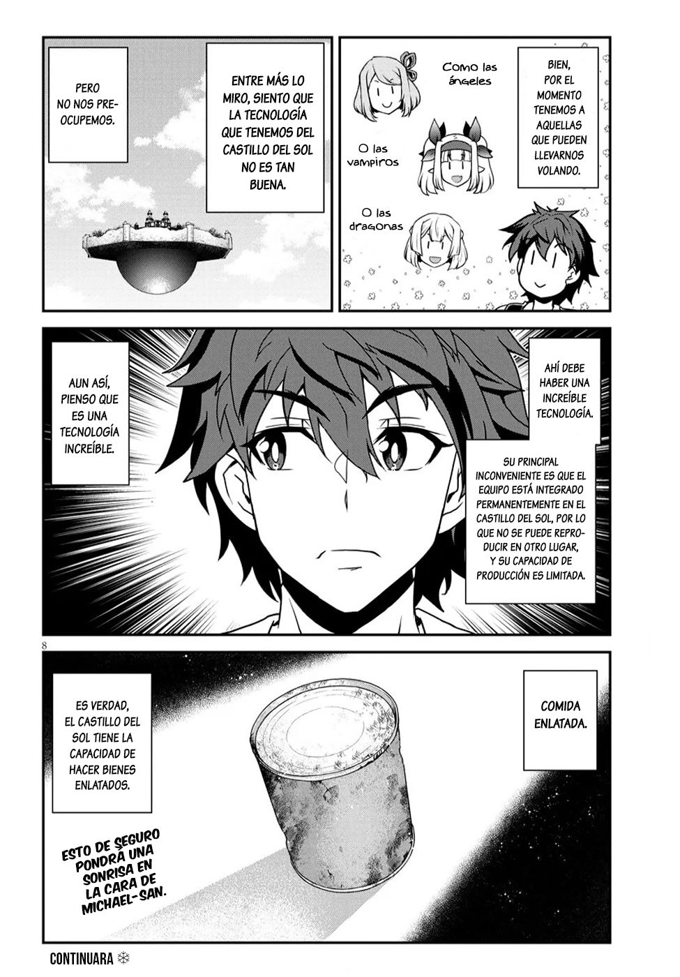 ISEKAI NONBIRI NOUKA capítulo 320 página 8