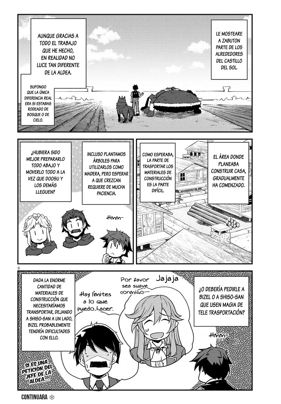 ISEKAI NONBIRI NOUKA capítulo 321 página 8