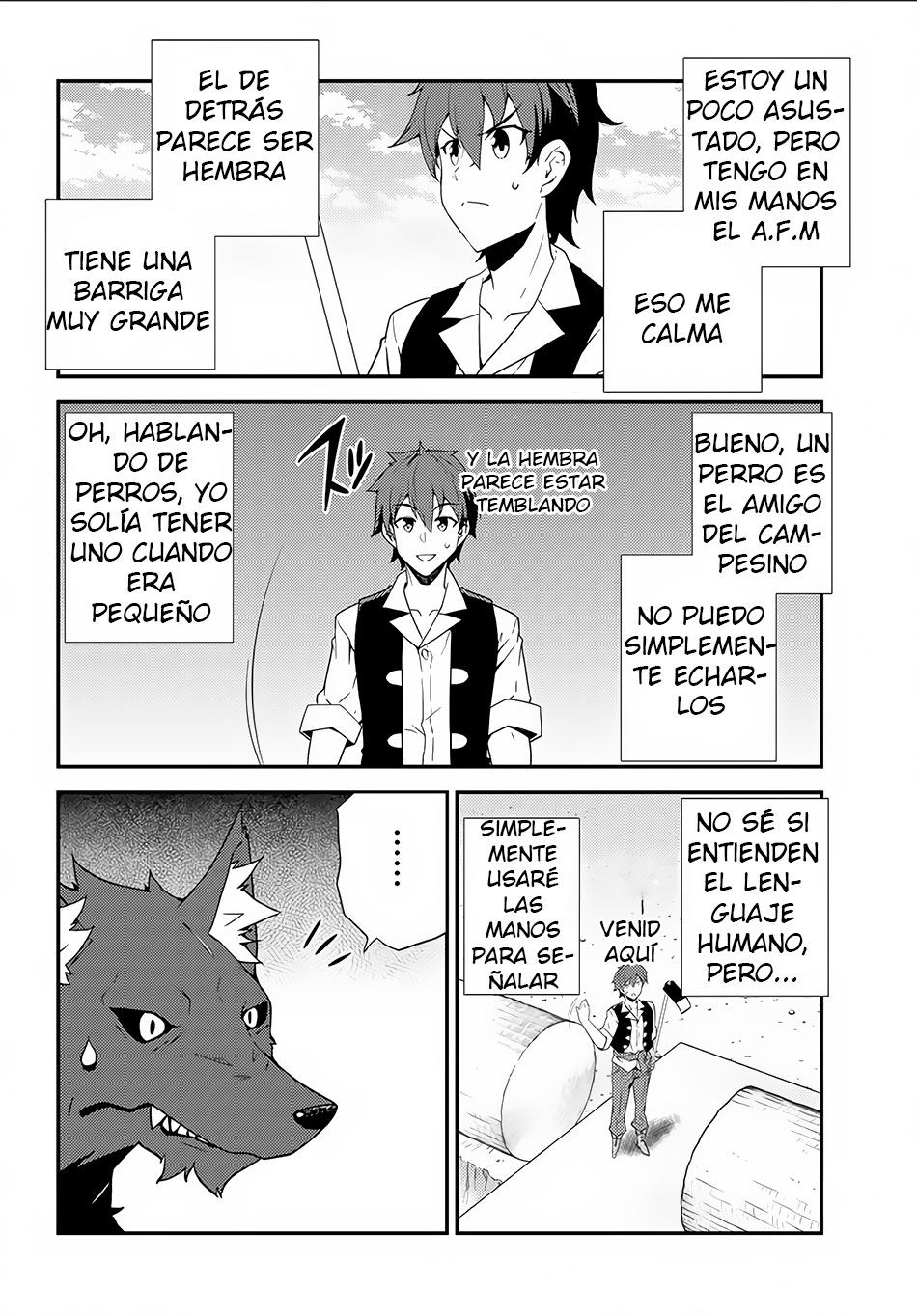 ISEKAI NONBIRI NOUKA capítulo 4 página 3