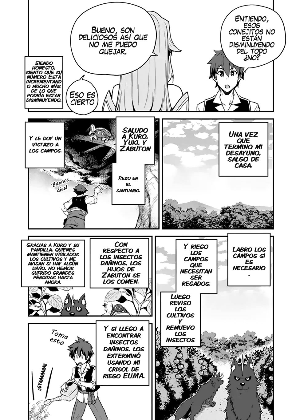ISEKAI NONBIRI NOUKA capítulo 66 página 6