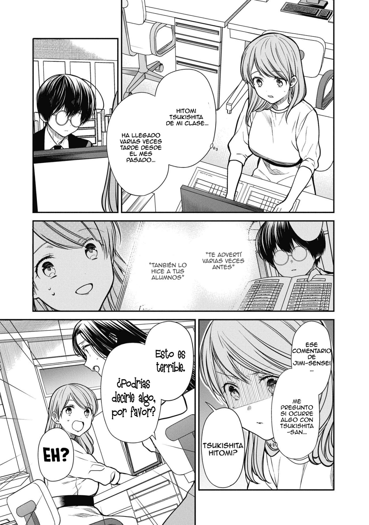 1-nen A-gumi no Monster capítulo 37 página 16