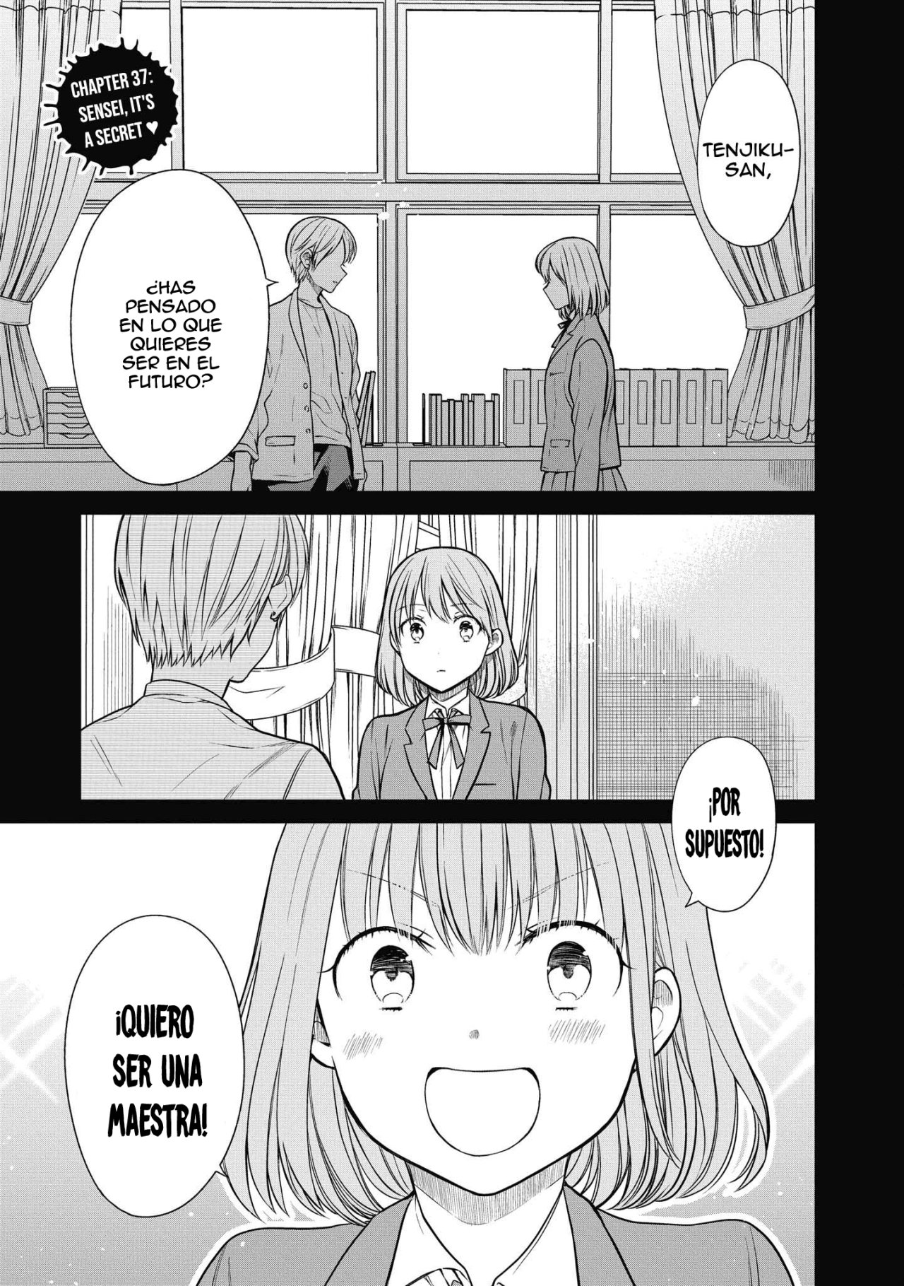 1-nen A-gumi no Monster capítulo 37 página 4