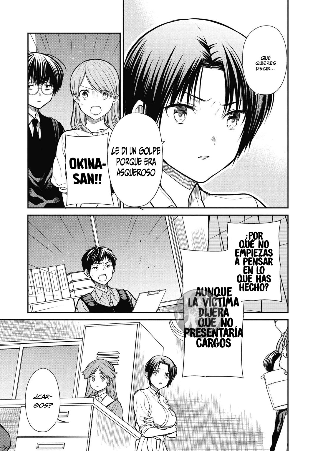1-nen A-gumi no Monster capítulo 39 página 8