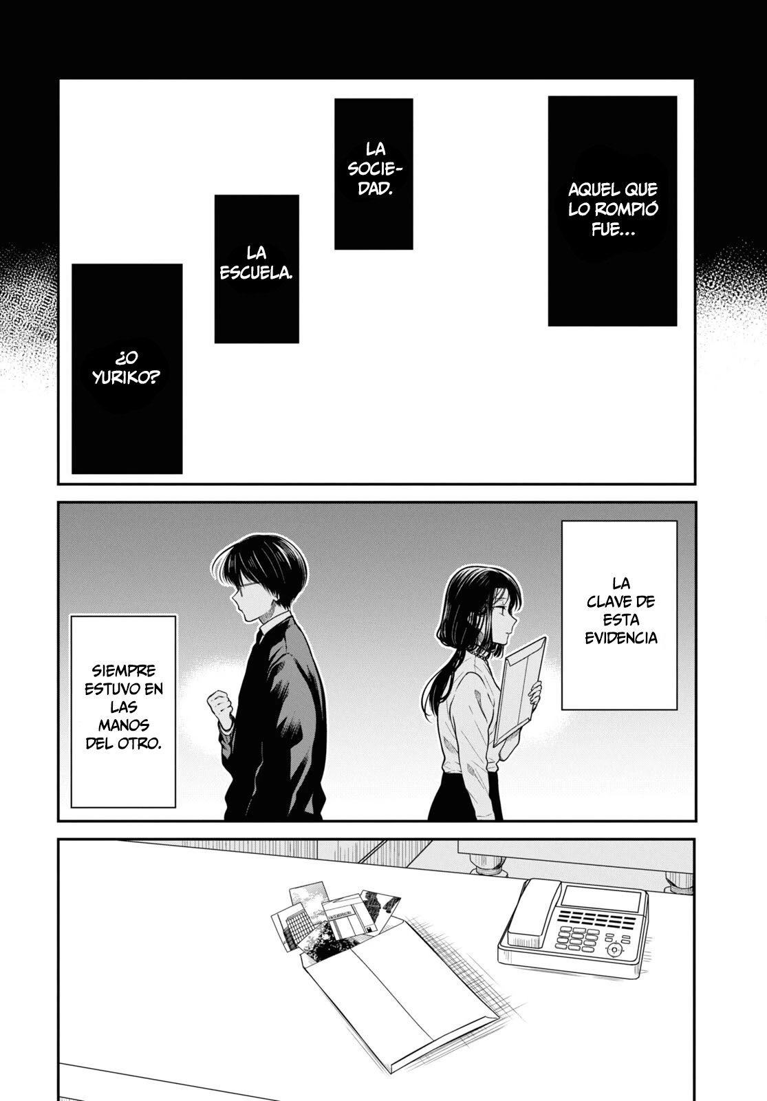 1-nen A-gumi no Monster capítulo 49 página 22