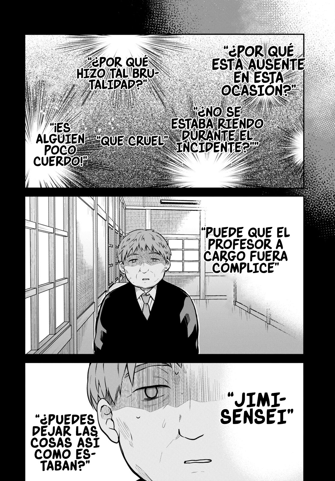 1-nen A-gumi no Monster capítulo 50 página 23