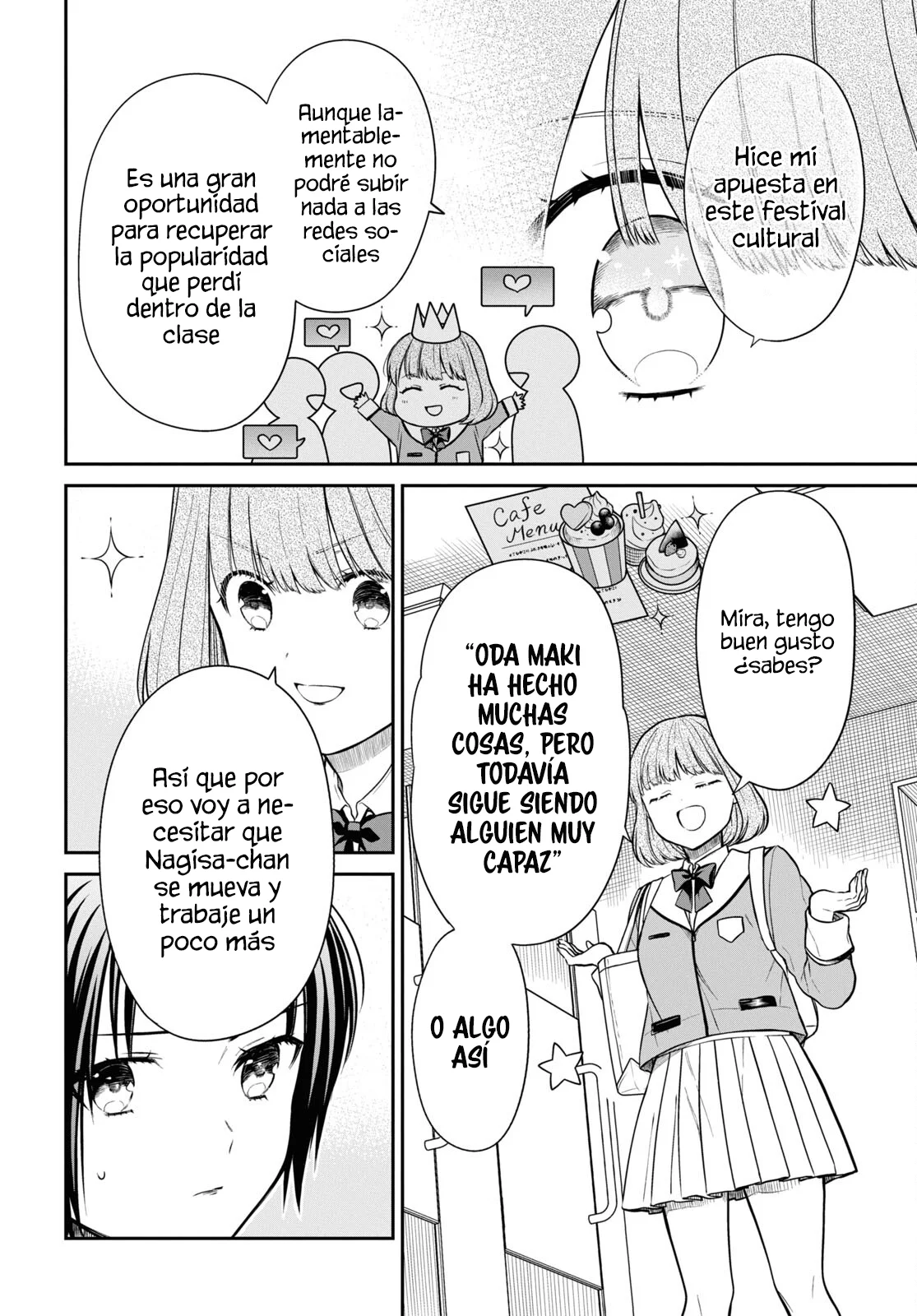 1-nen A-gumi no Monster capítulo 56 página 16