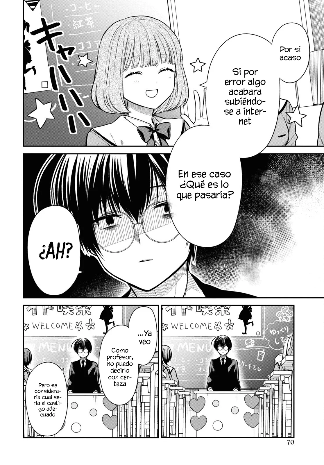 1-nen A-gumi no Monster capítulo 56 página 6
