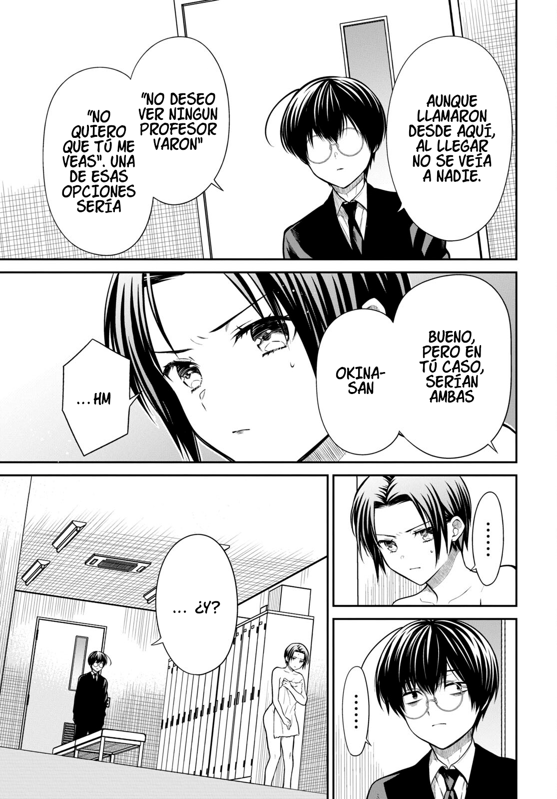 1-nen A-gumi no Monster capítulo 57 página 8