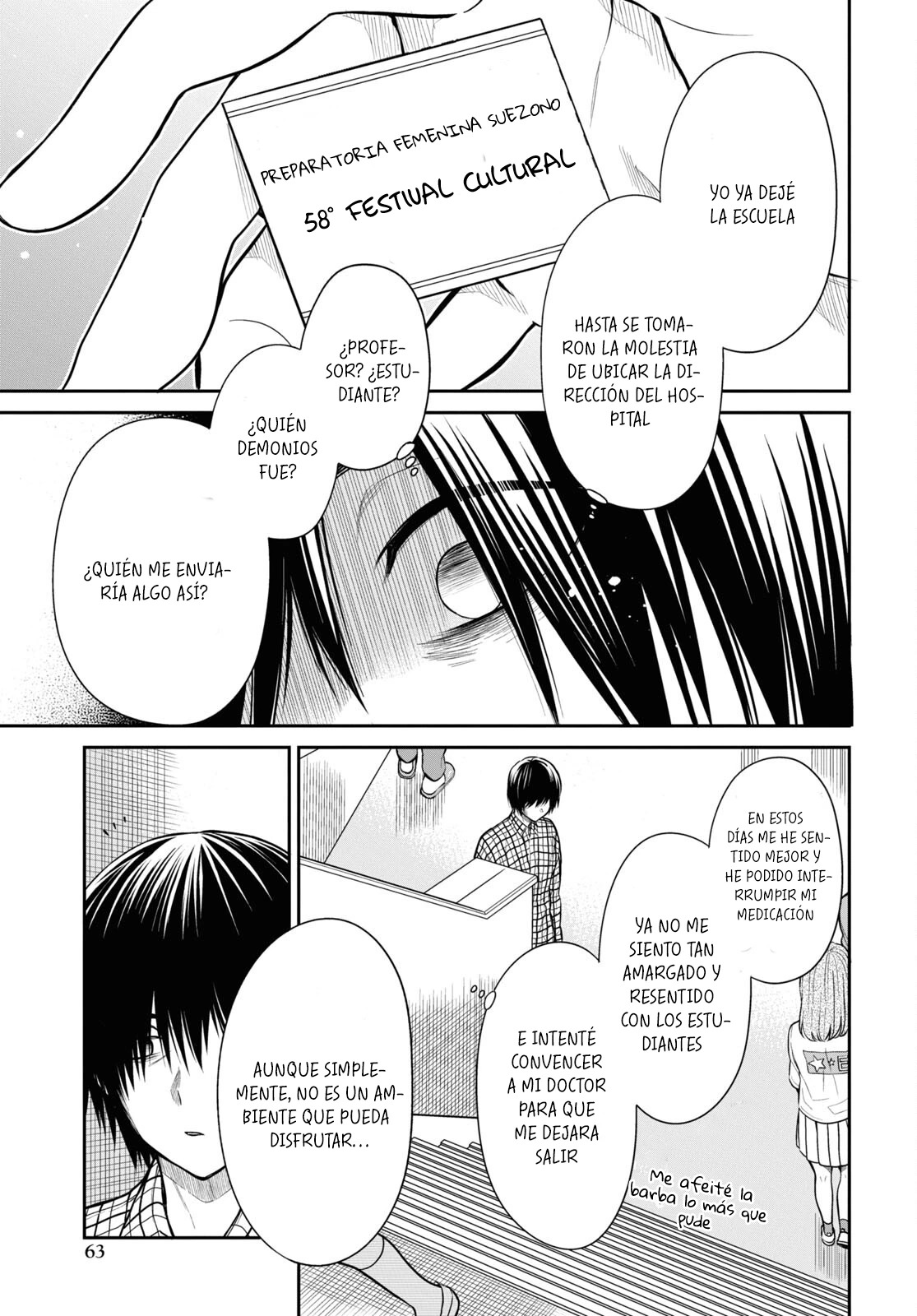1-nen A-gumi no Monster capítulo 60 página 19