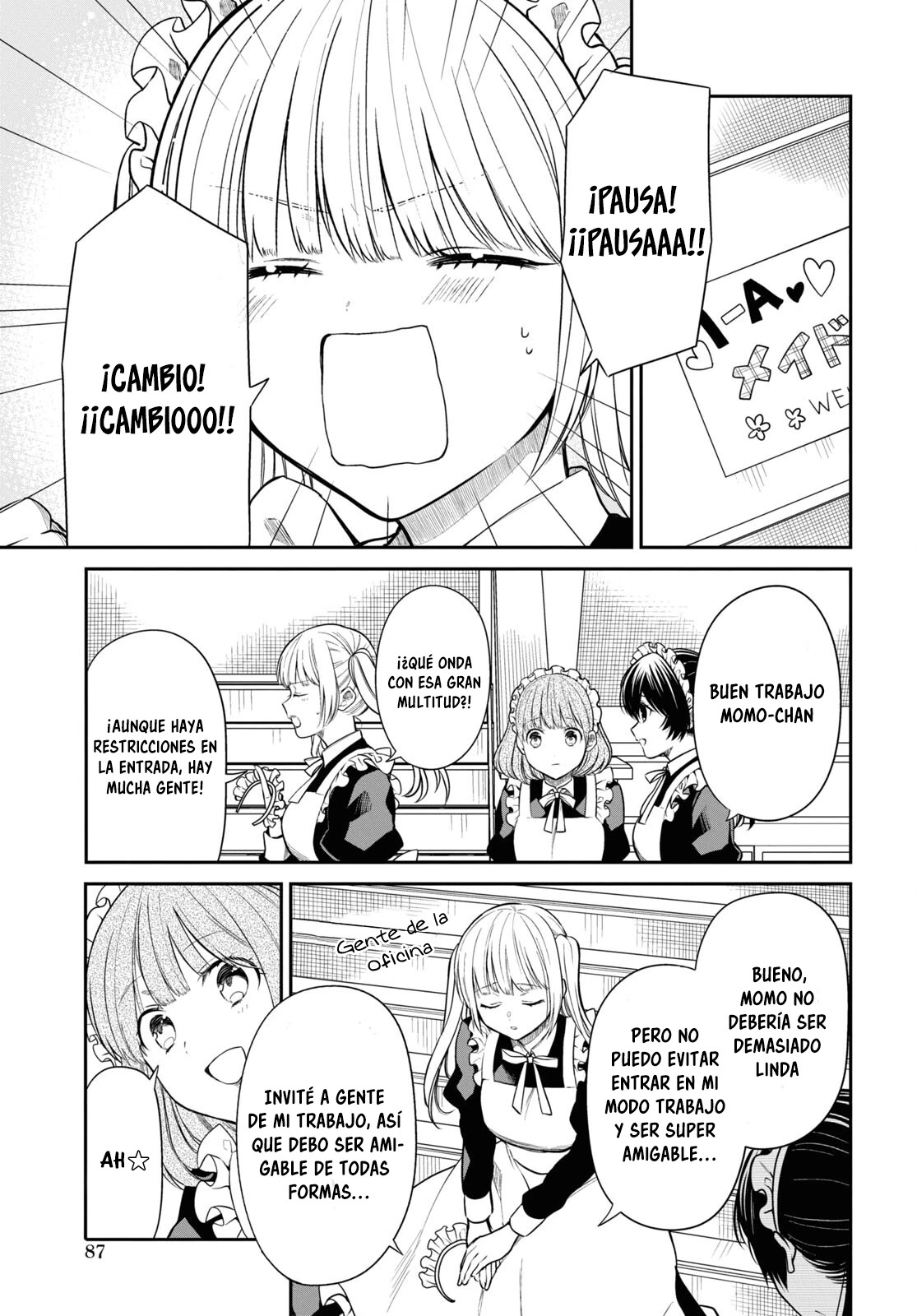 1-nen A-gumi no Monster capítulo 60 página 5