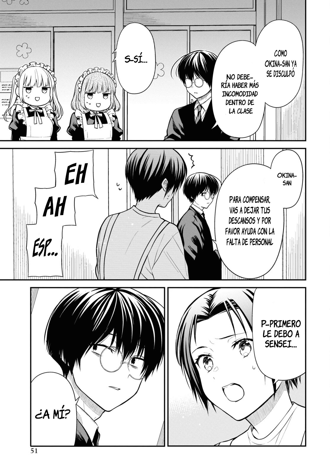 1-nen A-gumi no Monster capítulo 65 página 21