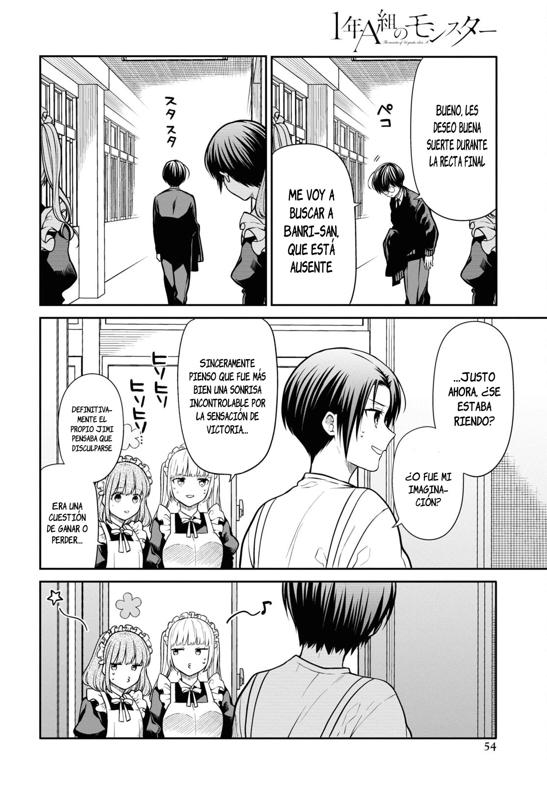 1-nen A-gumi no Monster capítulo 65 página 24