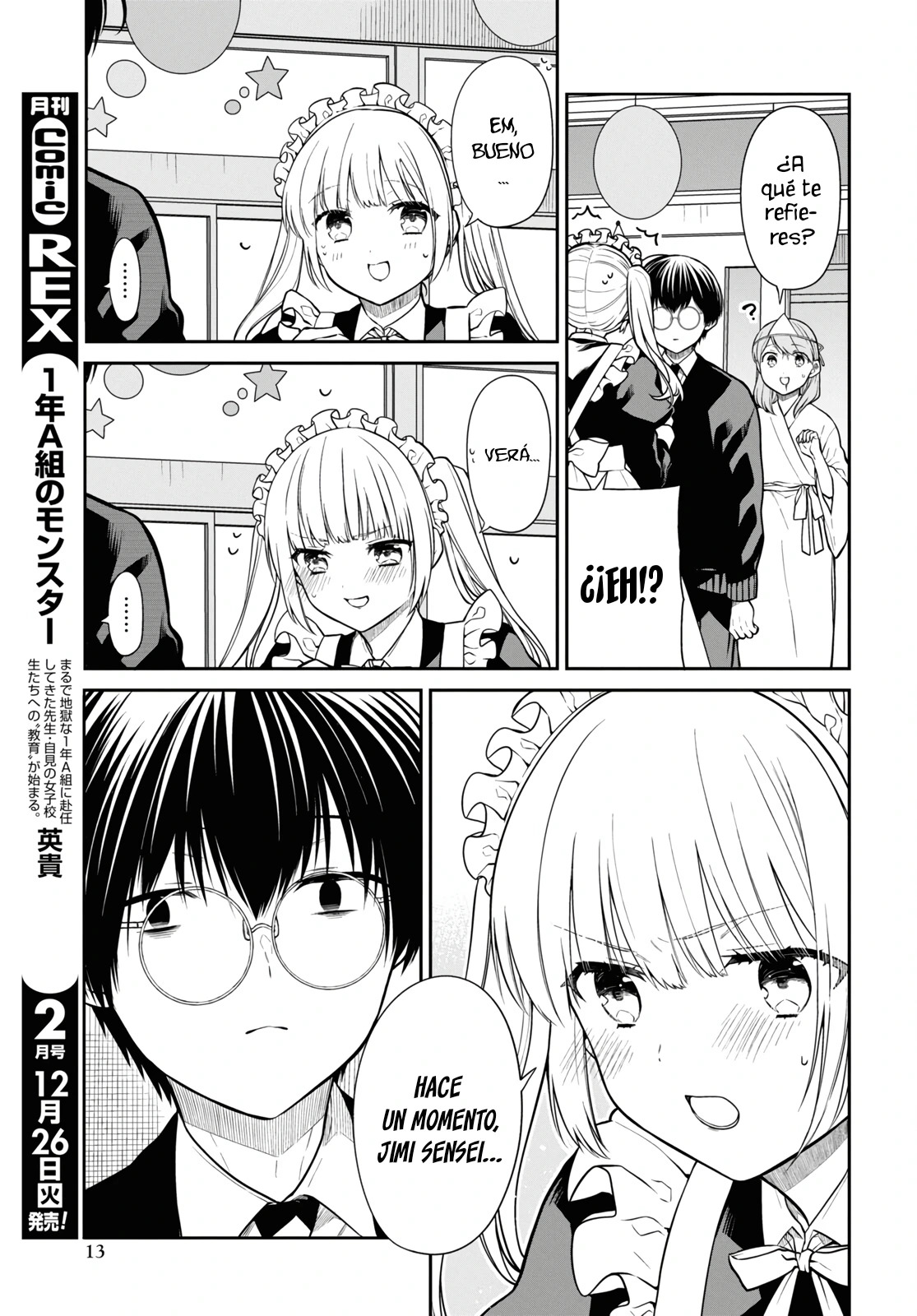 1-nen A-gumi no Monster capítulo 66 página 7