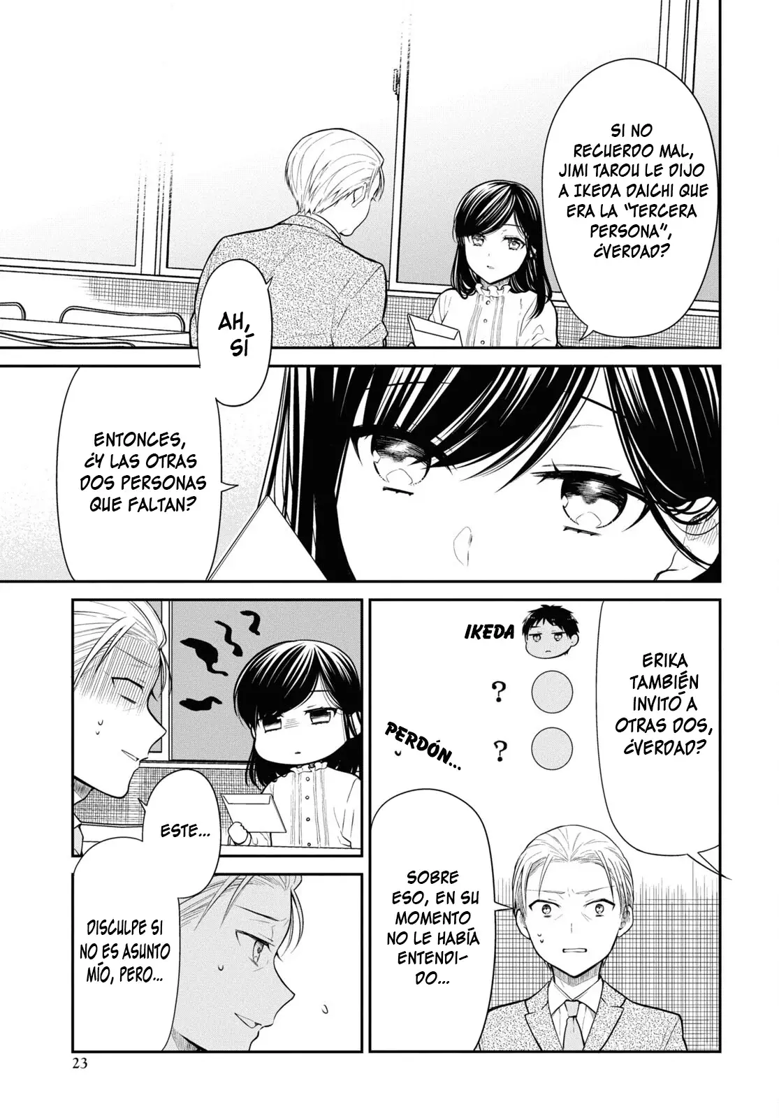 1-nen A-gumi no Monster capítulo 69 página 19