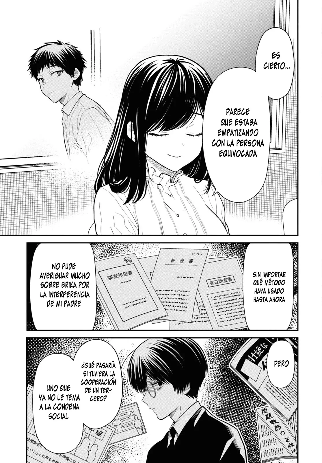 1-nen A-gumi no Monster capítulo 69 página 27