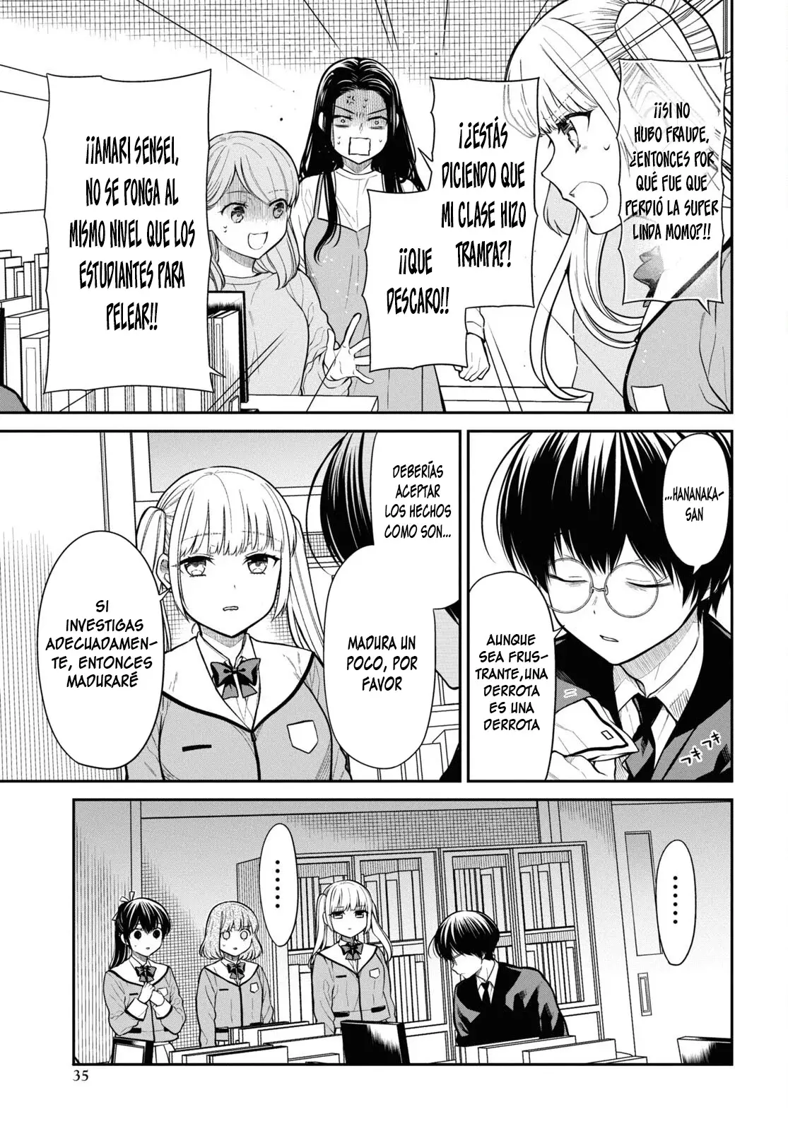 1-nen A-gumi no Monster capítulo 71 página 15