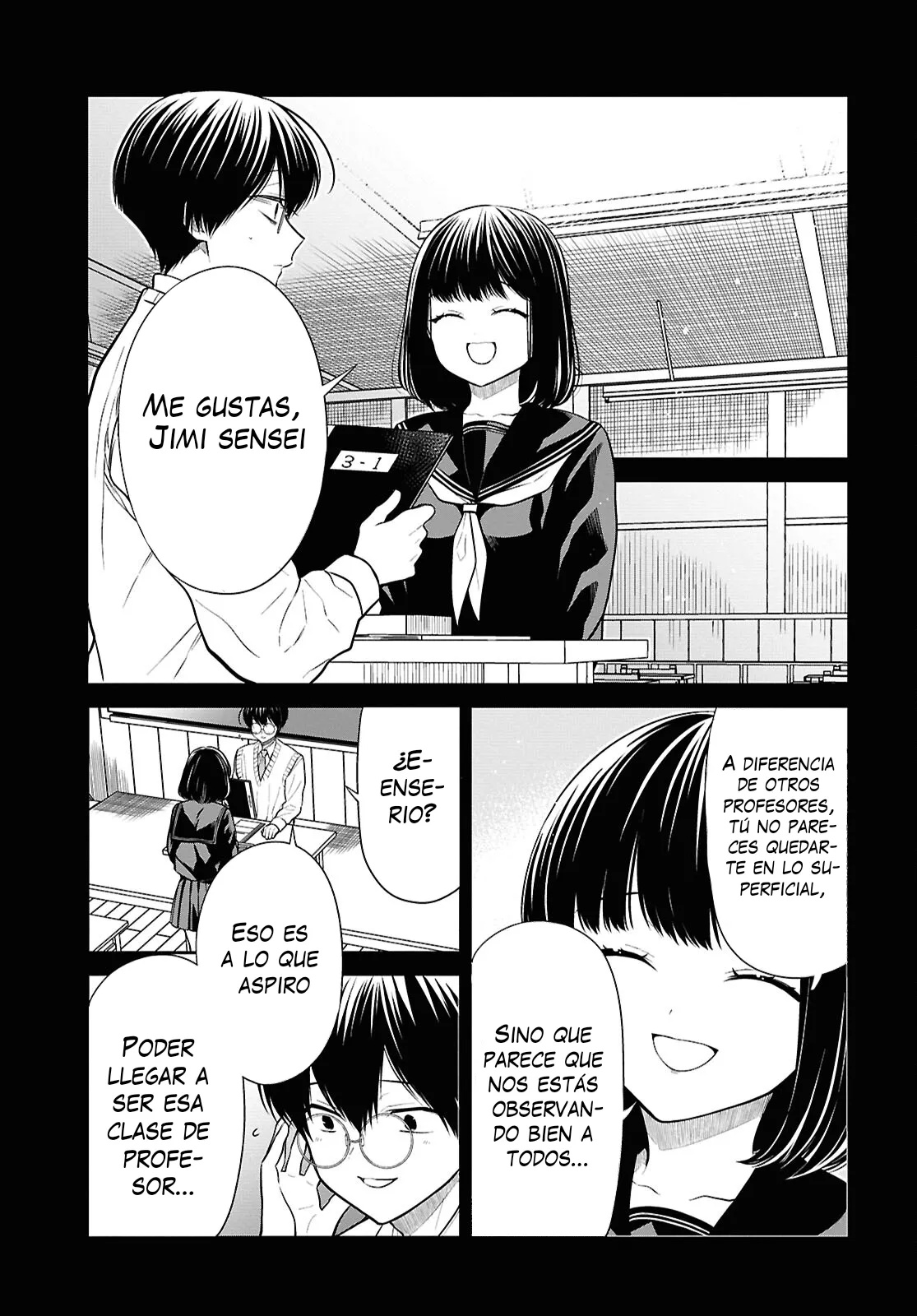 1-nen A-gumi no Monster capítulo 74 página 15