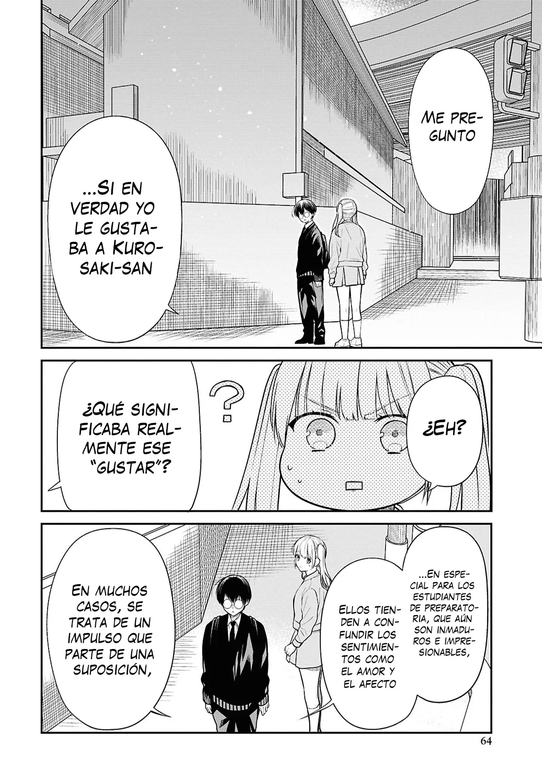 1-nen A-gumi no Monster capítulo 74 página 20