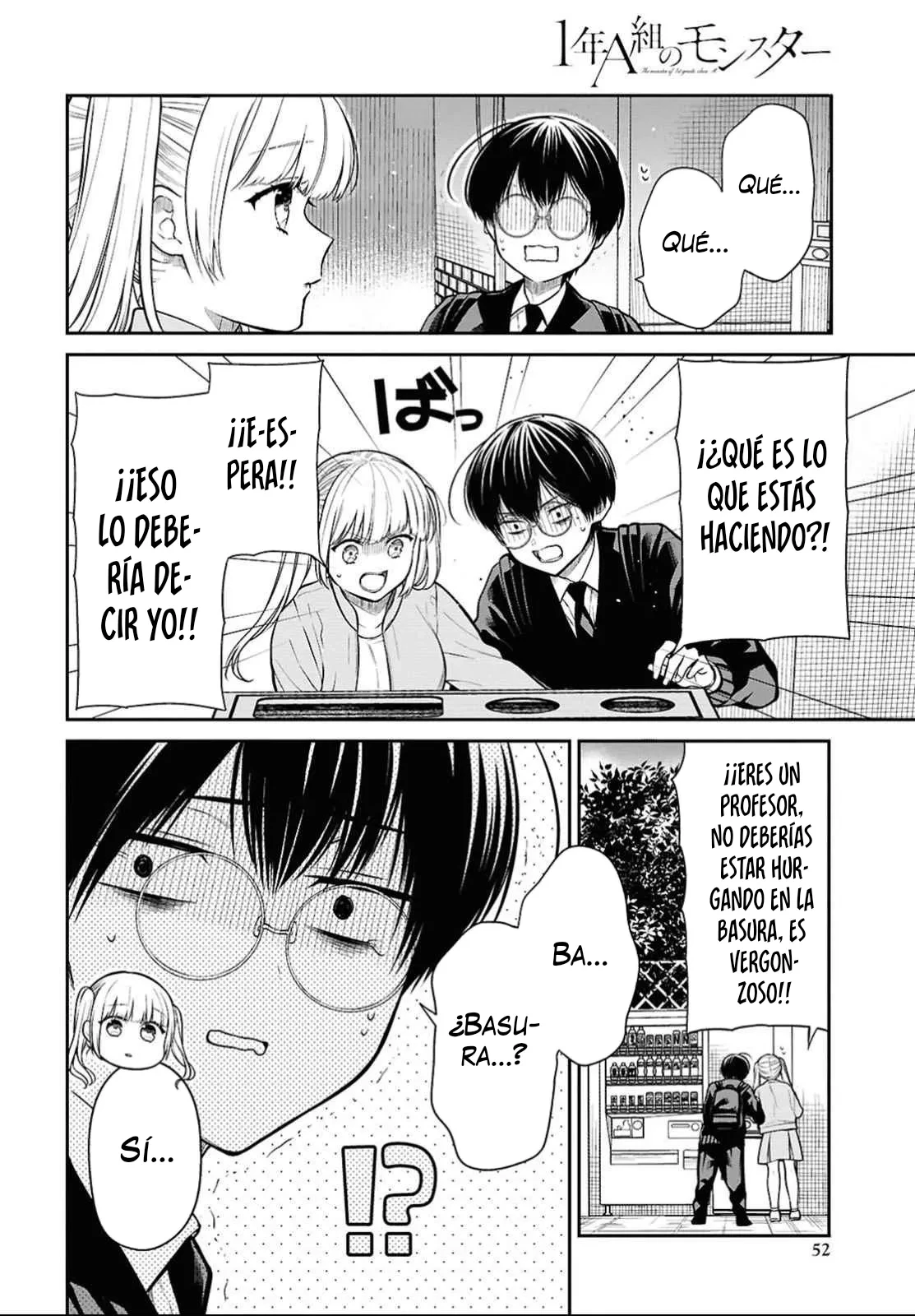 1-nen A-gumi no Monster capítulo 76 página 24