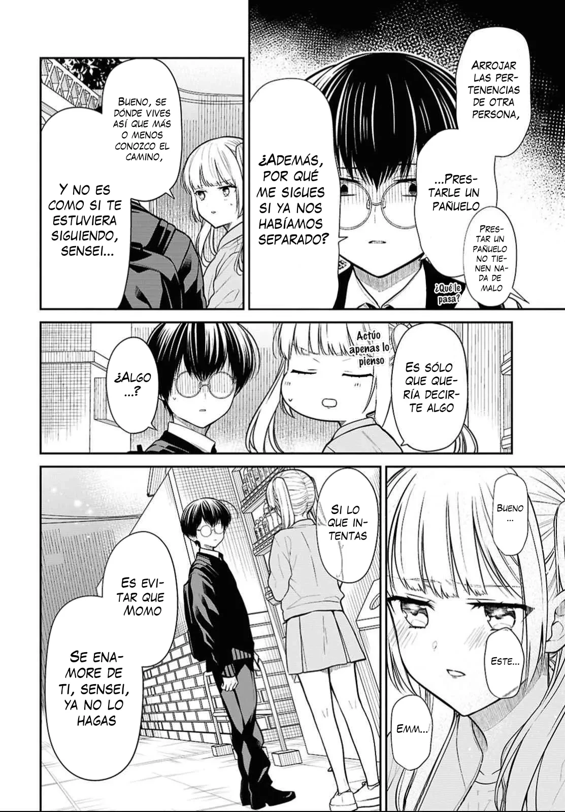 1-nen A-gumi no Monster capítulo 76 página 28