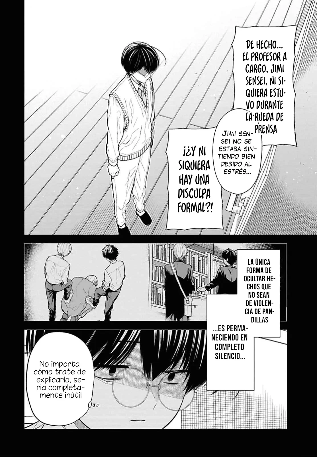 1-nen A-gumi no Monster capítulo 76 página 8