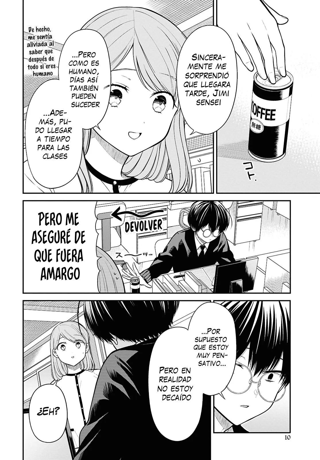 1-nen A-gumi no Monster capítulo 77 página 6