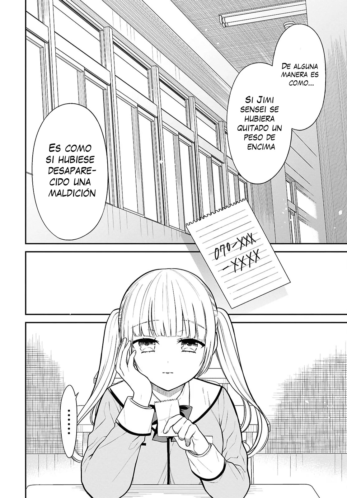 1-nen A-gumi no Monster capítulo 77 página 8