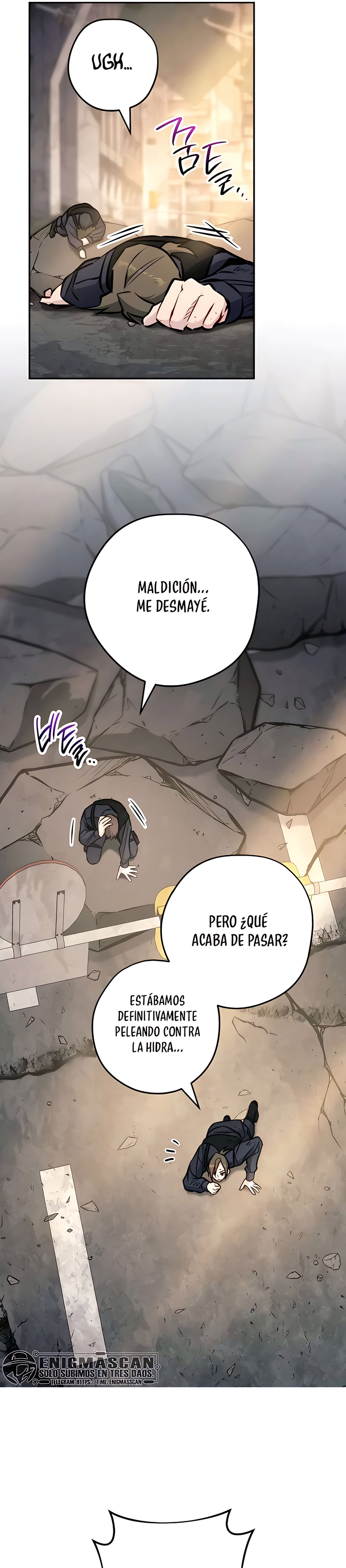 El Emperador del Trueno escribe desde las sombras capítulo 3 página 18