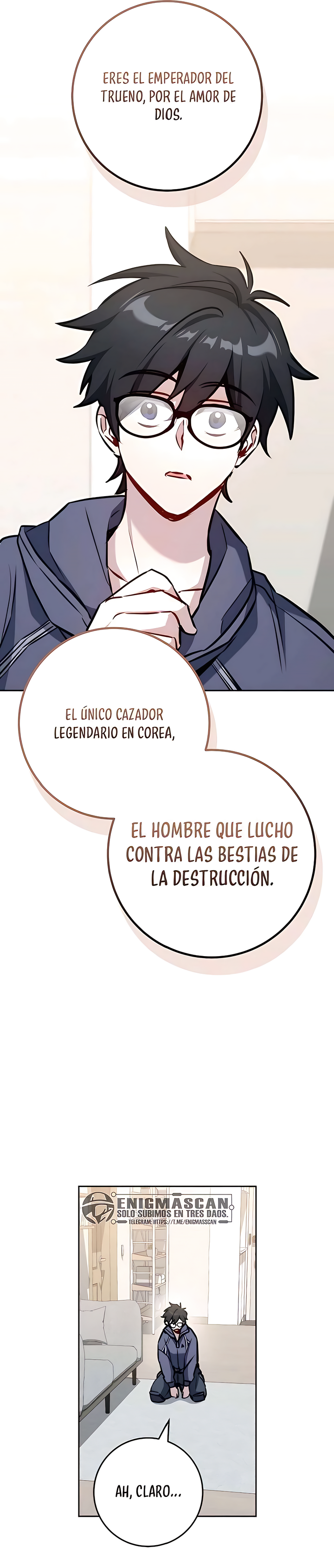 El Emperador del Trueno escribe desde las sombras capítulo 4 página 18