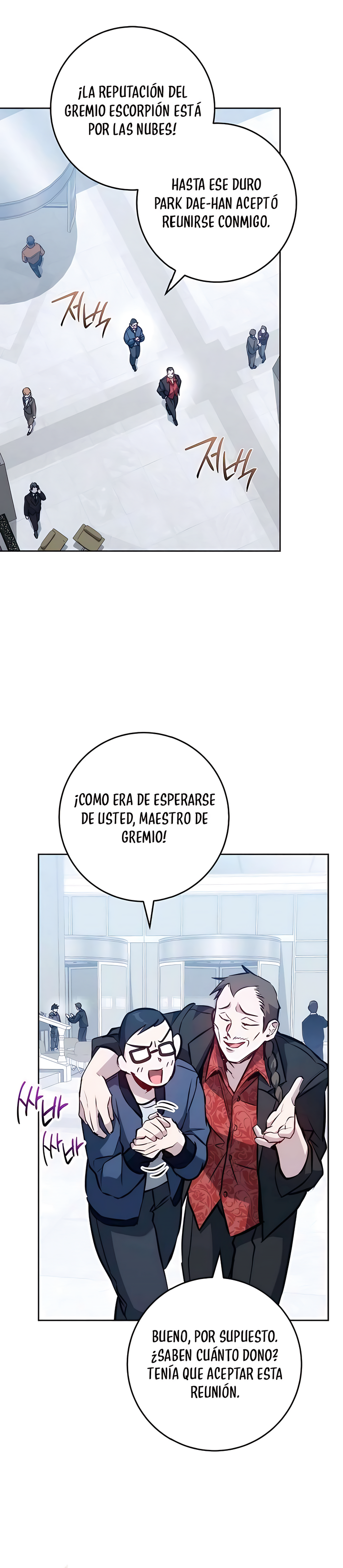 El Emperador del Trueno escribe desde las sombras capítulo 4 página 40