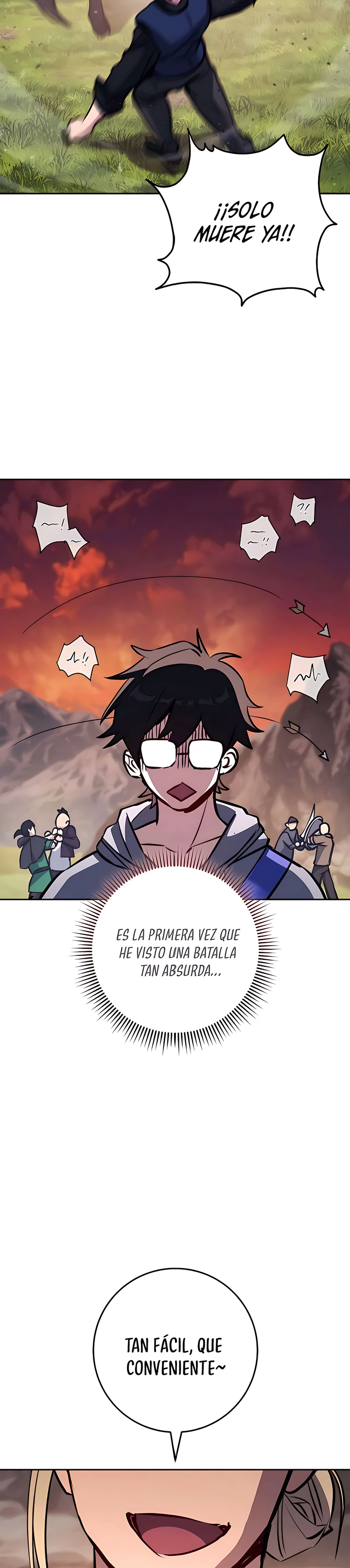 El Emperador del Trueno escribe desde las sombras capítulo 6 página 35