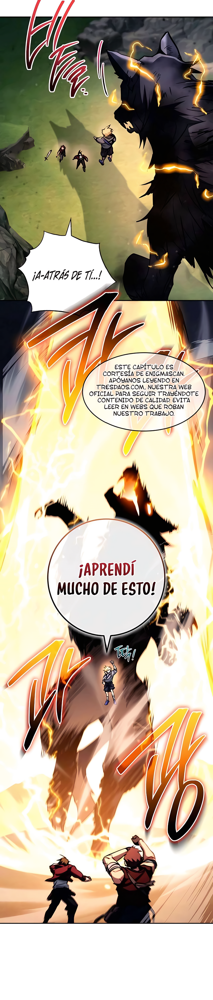 El Emperador del Trueno escribe desde las sombras capítulo 7 página 33