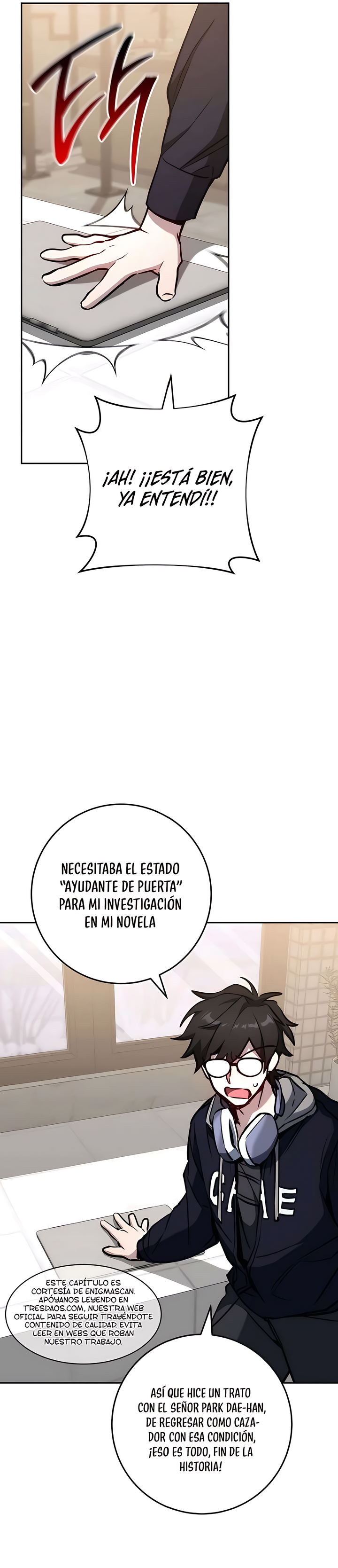 El Emperador del Trueno escribe desde las sombras capítulo 9 página 21