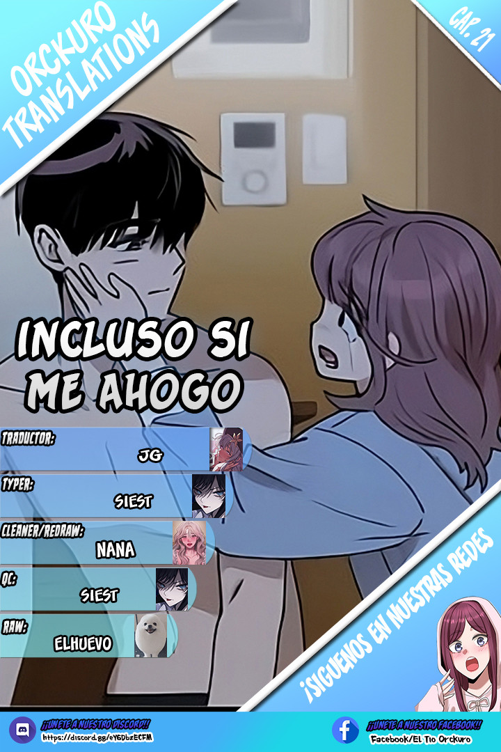 Incluso si me Ahogo capítulo 21 página 1
