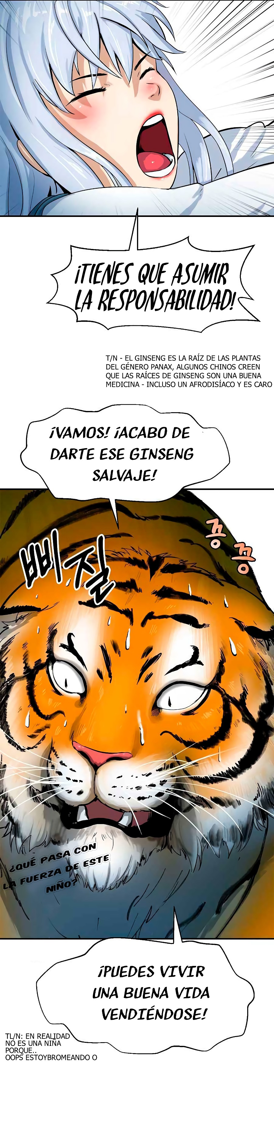 La Historia de la Reencarnación del Tigre capítulo 3 página 6