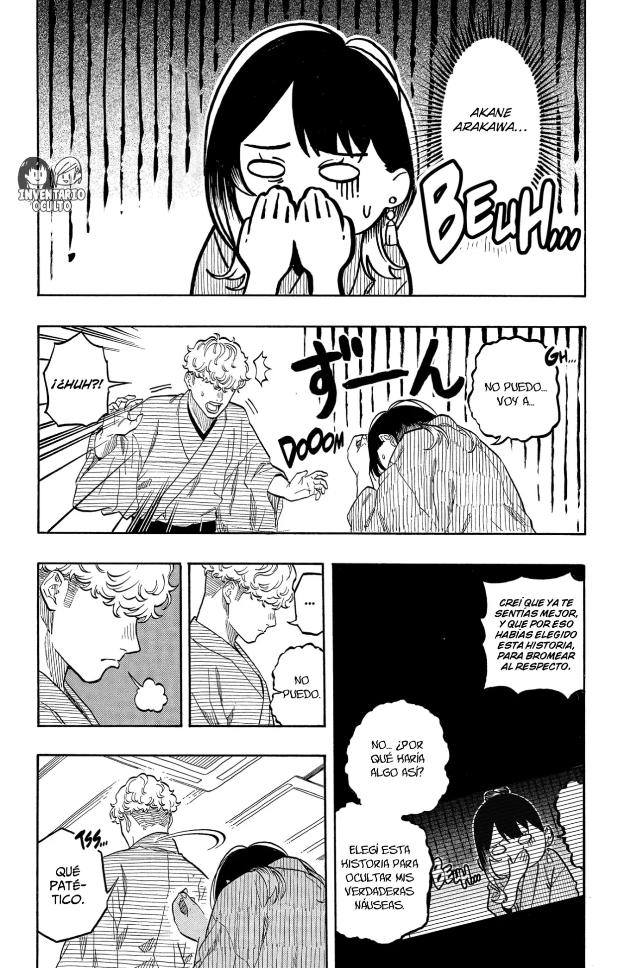 Akane-banashi capítulo 149 página 4
