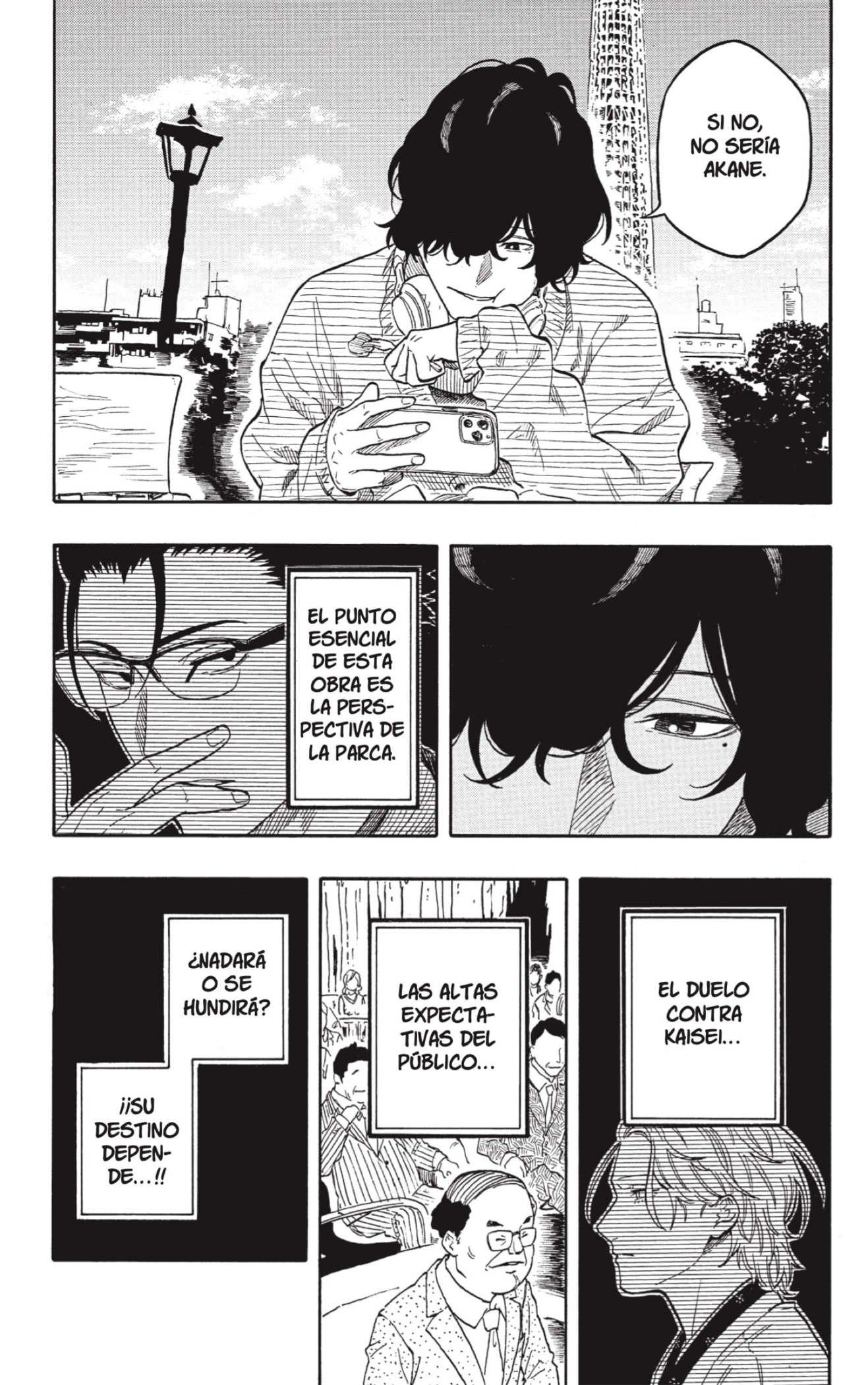 Akane-banashi capítulo 201 página 14
