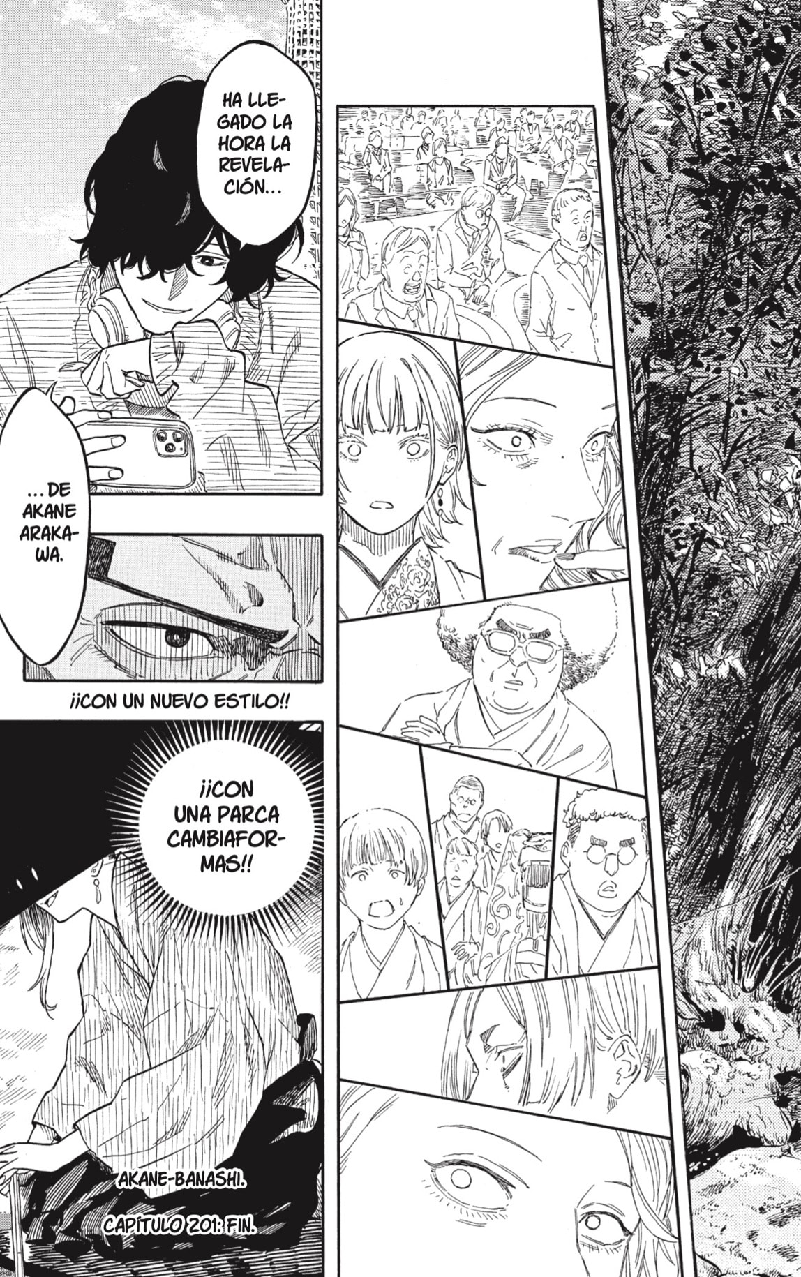 Akane-banashi capítulo 201 página 21