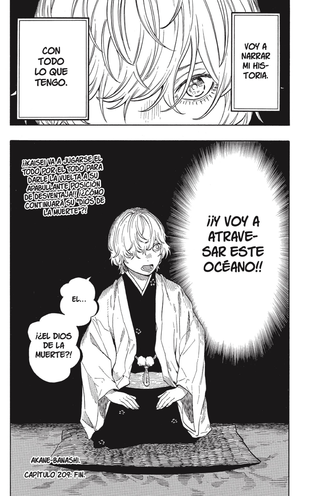 Akane-banashi capítulo 209 página 21
