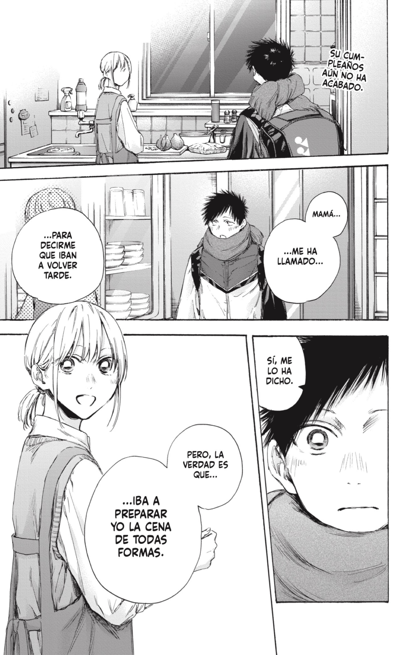 Ao no Hako capítulo 110 página 3