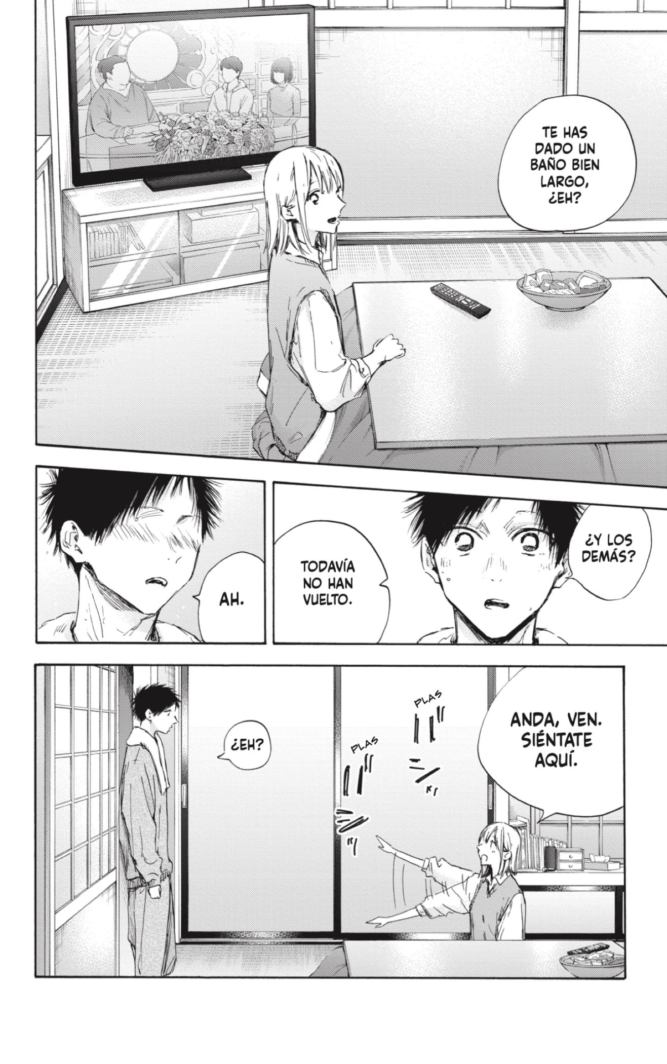 Ao no Hako capítulo 111 página 4