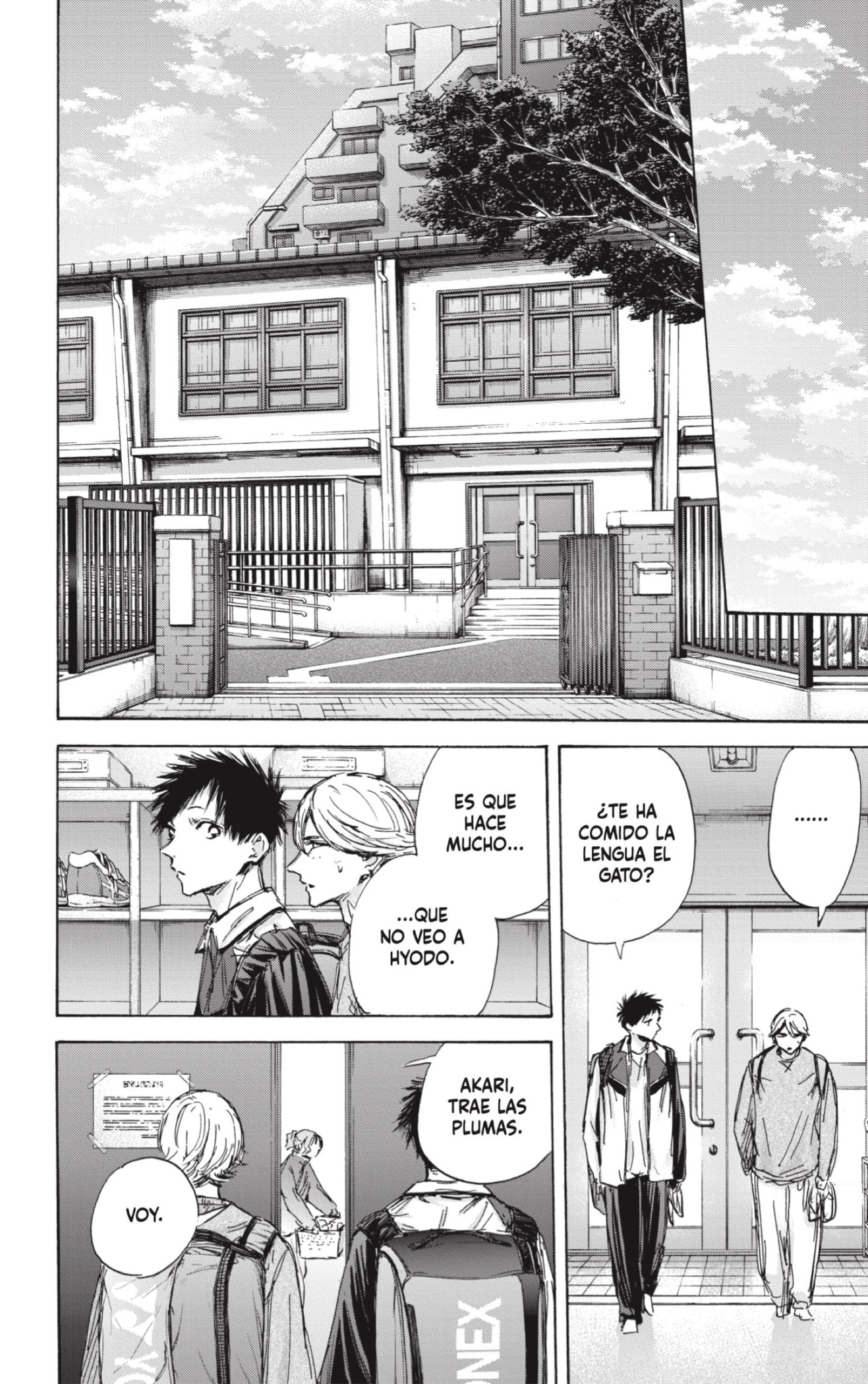 Ao no Hako capítulo 128 página 4