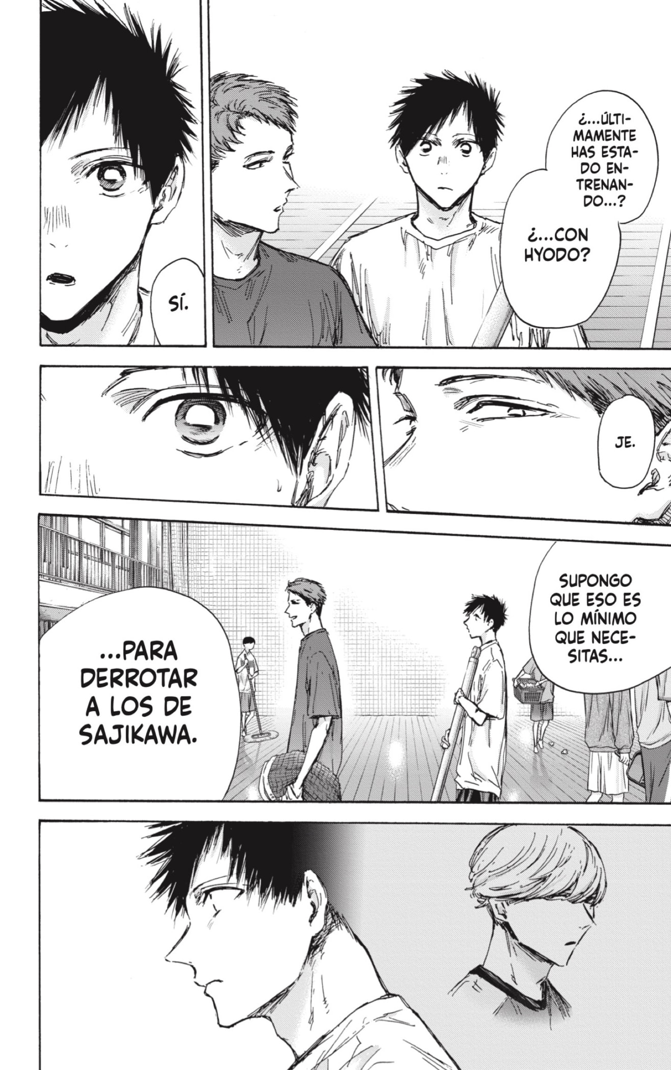 Ao no Hako capítulo 129 página 8
