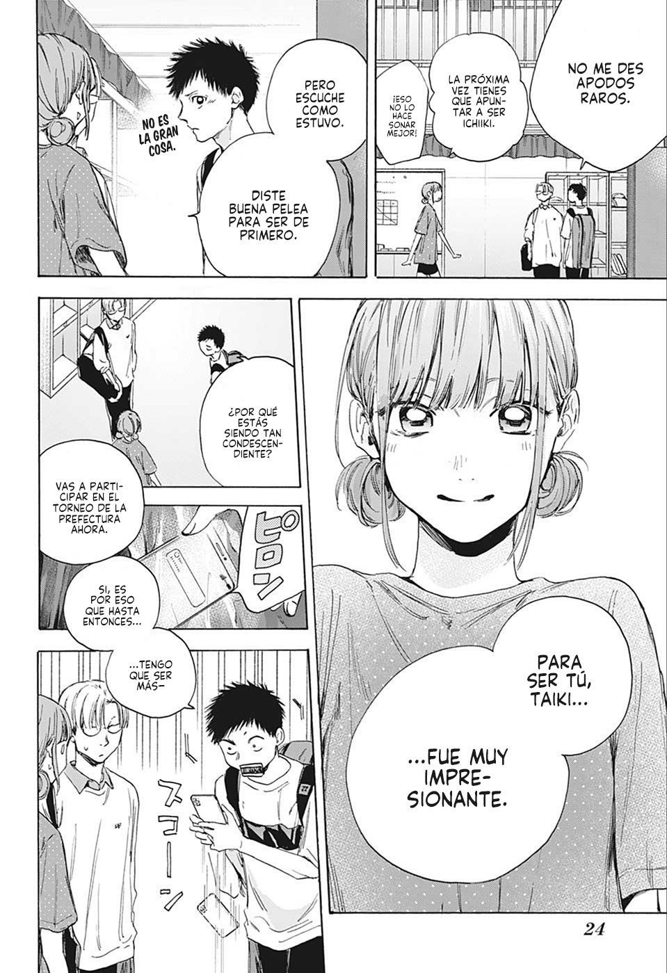 Ao no Hako capítulo 13 página 9