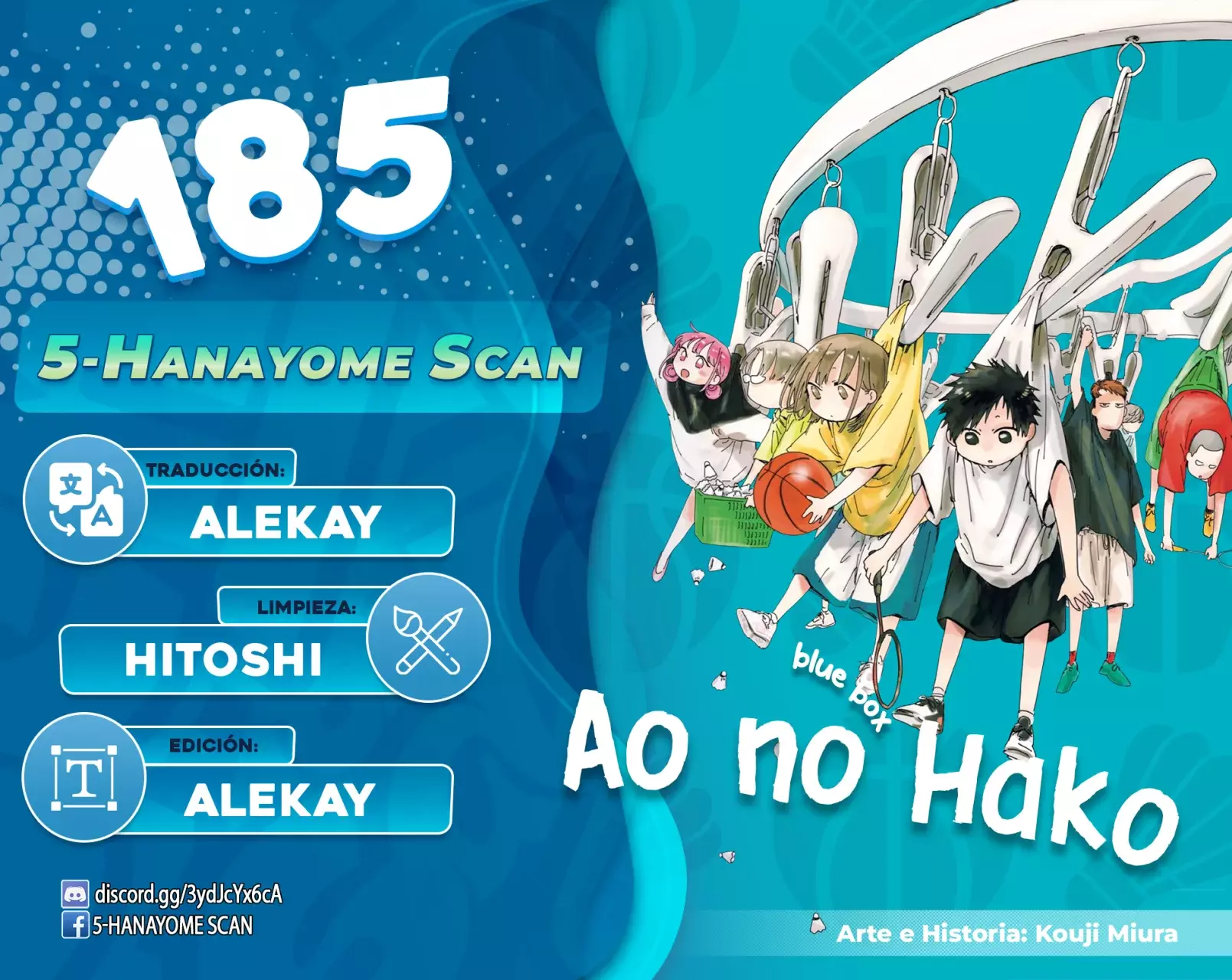 Ao no Hako capítulo 185 página 1