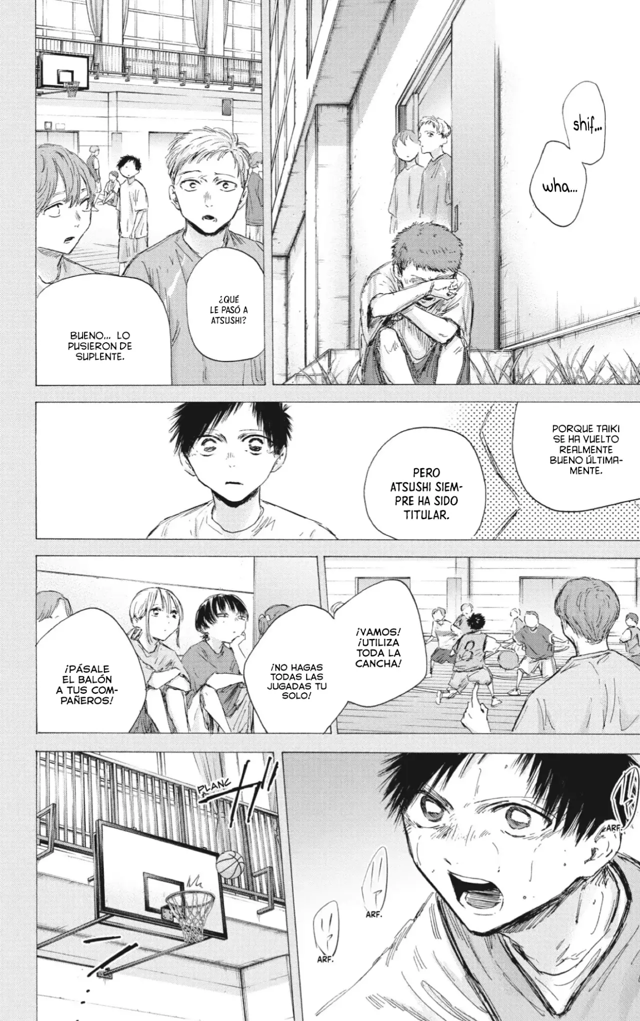 Ao no Hako capítulo 190 página 9