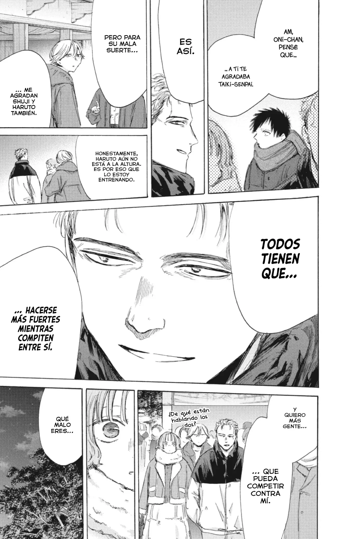Ao no Hako capítulo 193 página 8