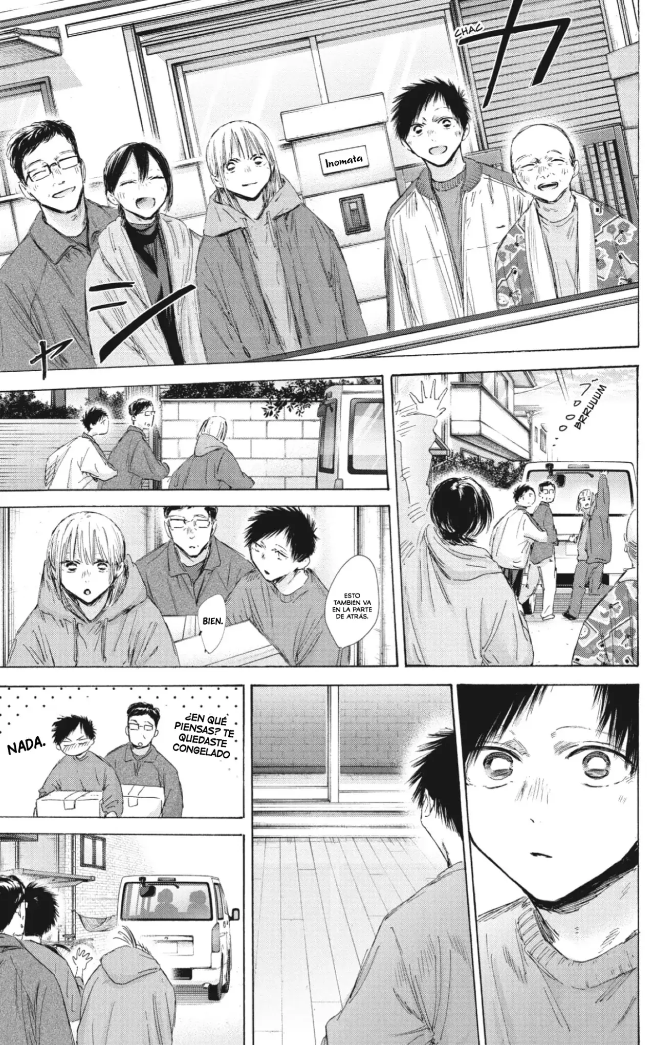 Ao no Hako capítulo 197 página 8