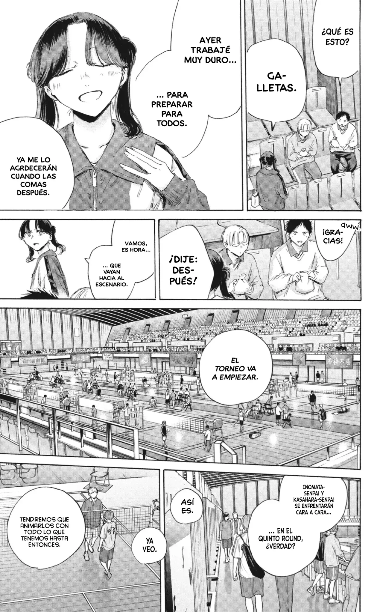 Ao no Hako capítulo 221 página 6