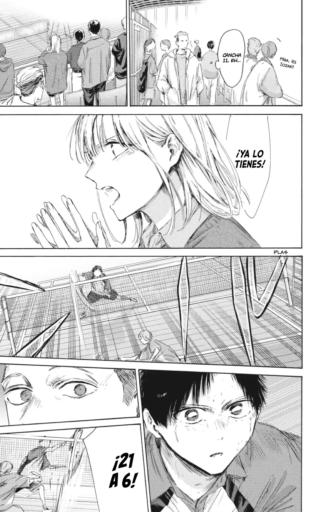 Ao no Hako capítulo 221 página 8